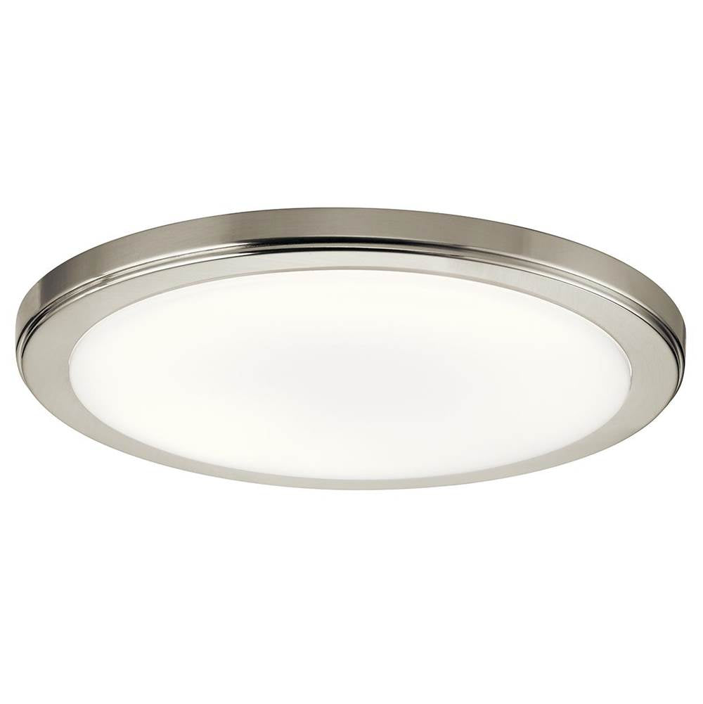Kichler Lighting 44248NILED40 Brushed Nickel Flush Mount 13 Inch Round Image 1