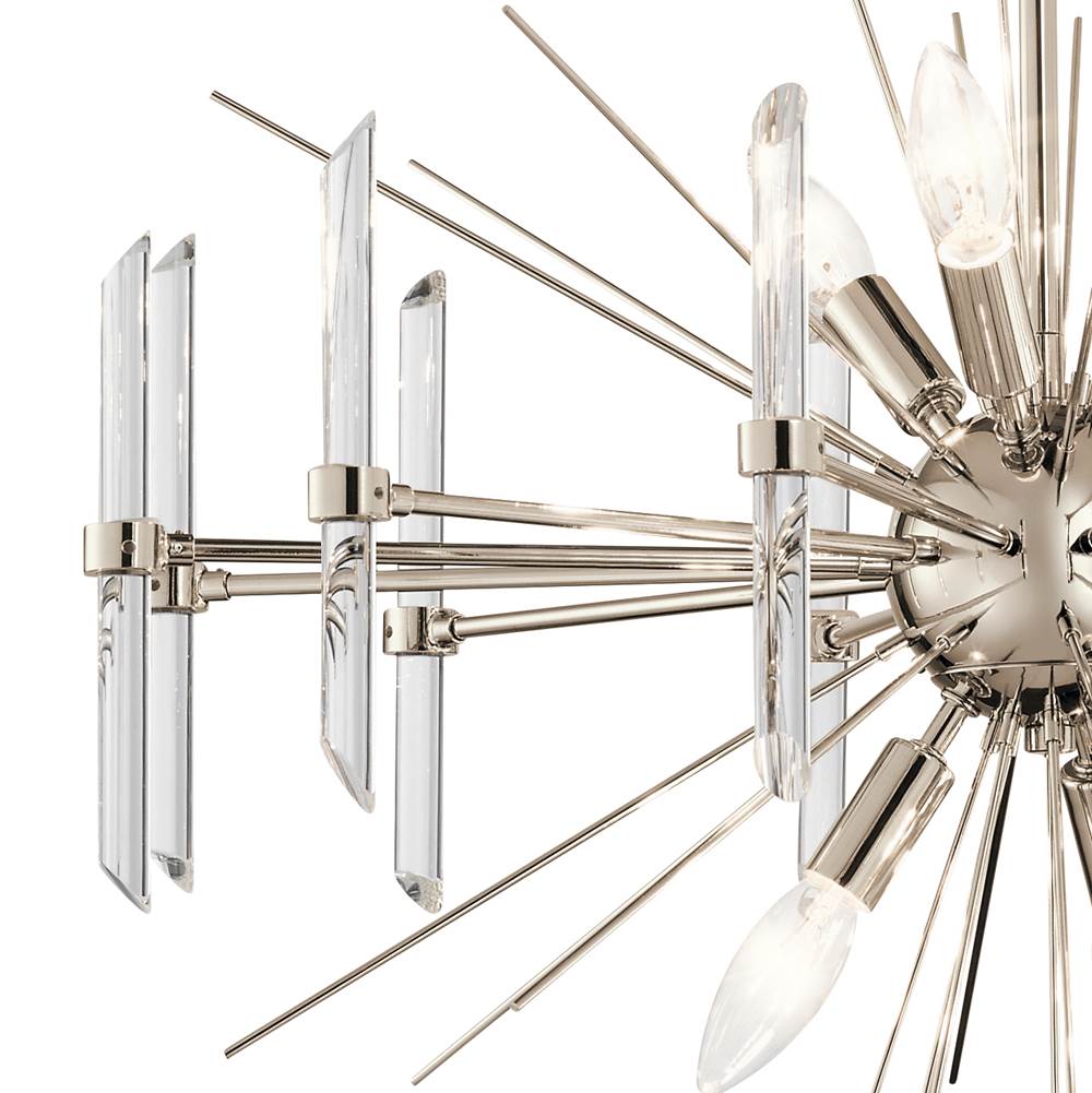 Kichler Lighting 44275PN Polished Nickel Chandelier 6lt Image 3