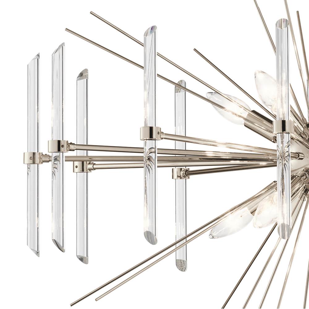 Kichler Lighting 44276PN Polished Nickel Chandelier 8lt Image 5