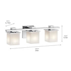 Kichler Lighting 45151CH Chrome Bath 3lt Image 5