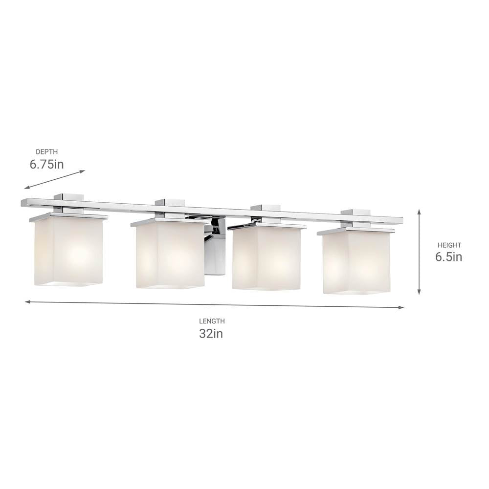 Kichler Lighting 45152CH Chrome Bath 4lt Image 3