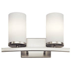 Kichler Lighting 45496NI Brushed Nickel Bath 2lt Image 2