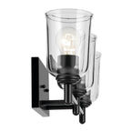 Kichler Lighting 45574BKCLR Black Shailene 21'' 3-light Vanity Light With Clear Glass In Black Image 3