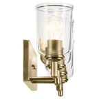 Kichler Lighting 45575NBRCLR Natural Brass Shailene 29.75'' 4-light Vanity Light With Clear Glass In Natural Brass Image 2