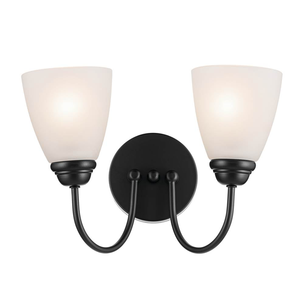 Kichler Lighting 45638BK Black Bath 2lt Image 7