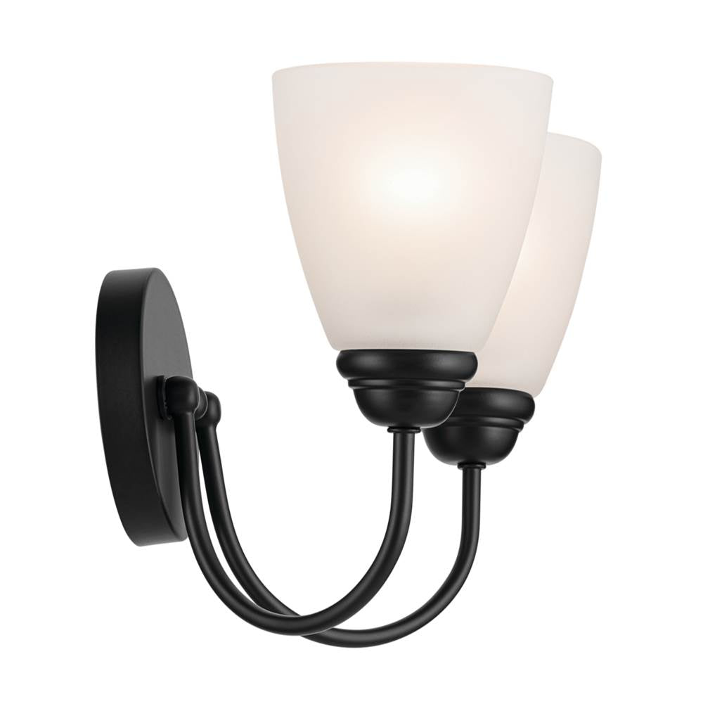 Kichler Lighting 45638BK Black Bath 2lt Image 2