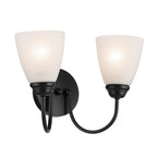 Kichler Lighting 45638BK Black Bath 2lt Image 8