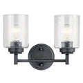 Kichler Lighting 45885BK Black Bath 2lt Image 1