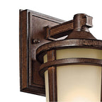Kichler Lighting 49071BST Brown Stone Outdoor Wall 1lt Image 7