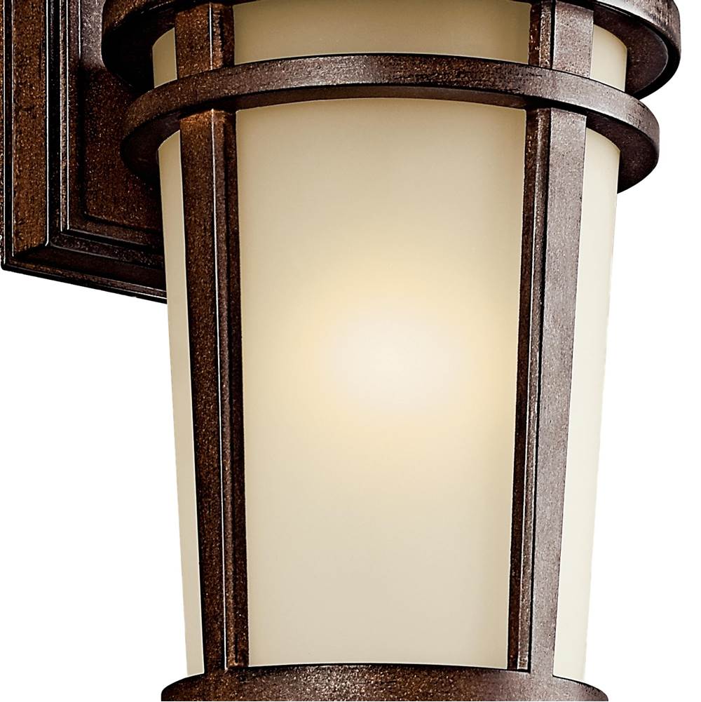 Kichler Lighting 49071BST Brown Stone Outdoor Wall 1lt Image 6