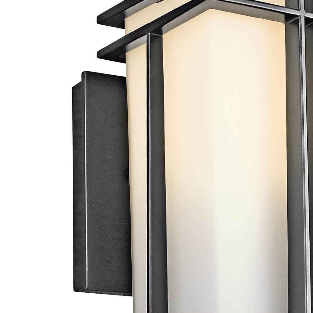 Kichler Lighting 49200BK Black Outdoor Wall 1lt Image 6