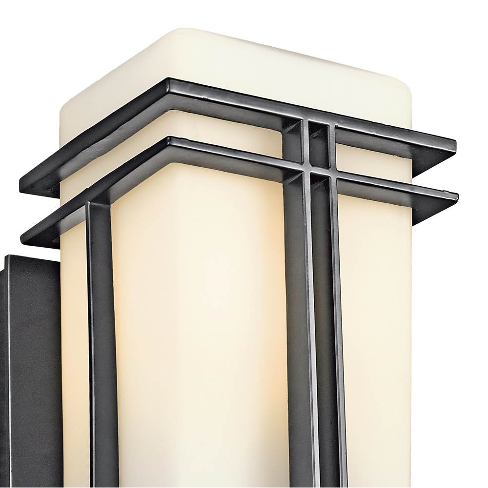 Kichler Lighting 49201BK Black Outdoor Wall 1lt Image 7