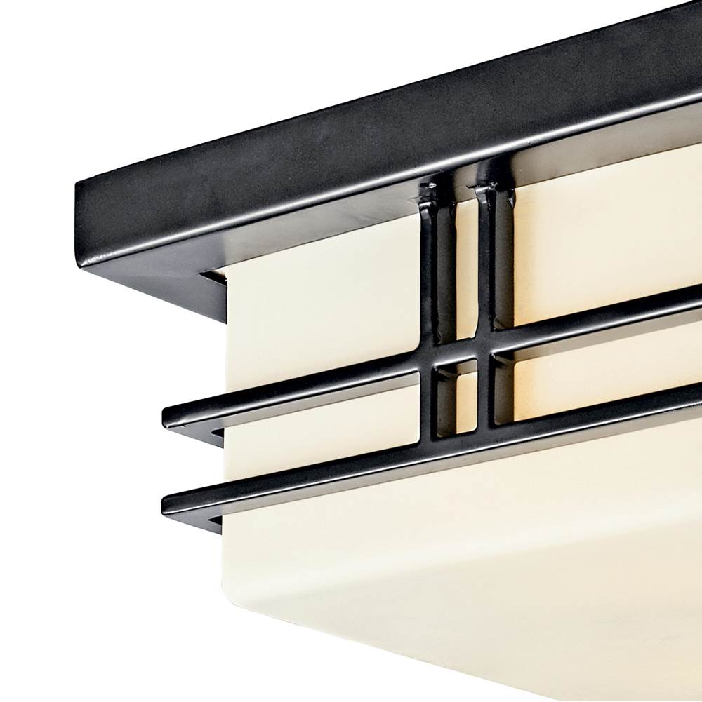 Kichler Lighting 49206BK Black Outdoor Ceiling 2lt Image 7