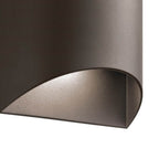 Kichler Lighting 49278AZTLED Textured Architectural Bronze Outdoor Wall 1lt Led Image 7
