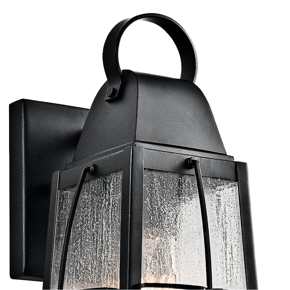 Kichler Lighting 49552BKT Textured Black Outdoor Wall 1lt Image 7