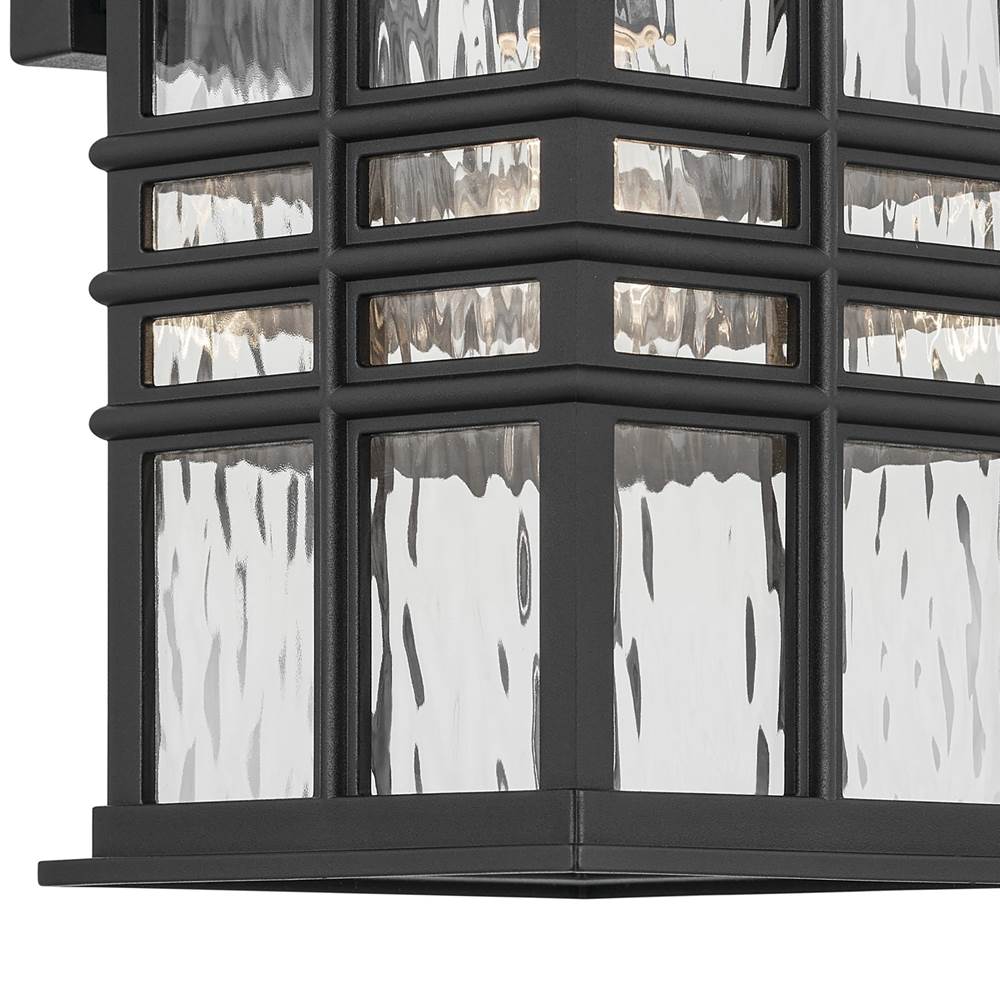 Kichler Lighting 49830BKT Textured Black Outdoor Wall 1lt Image 4
