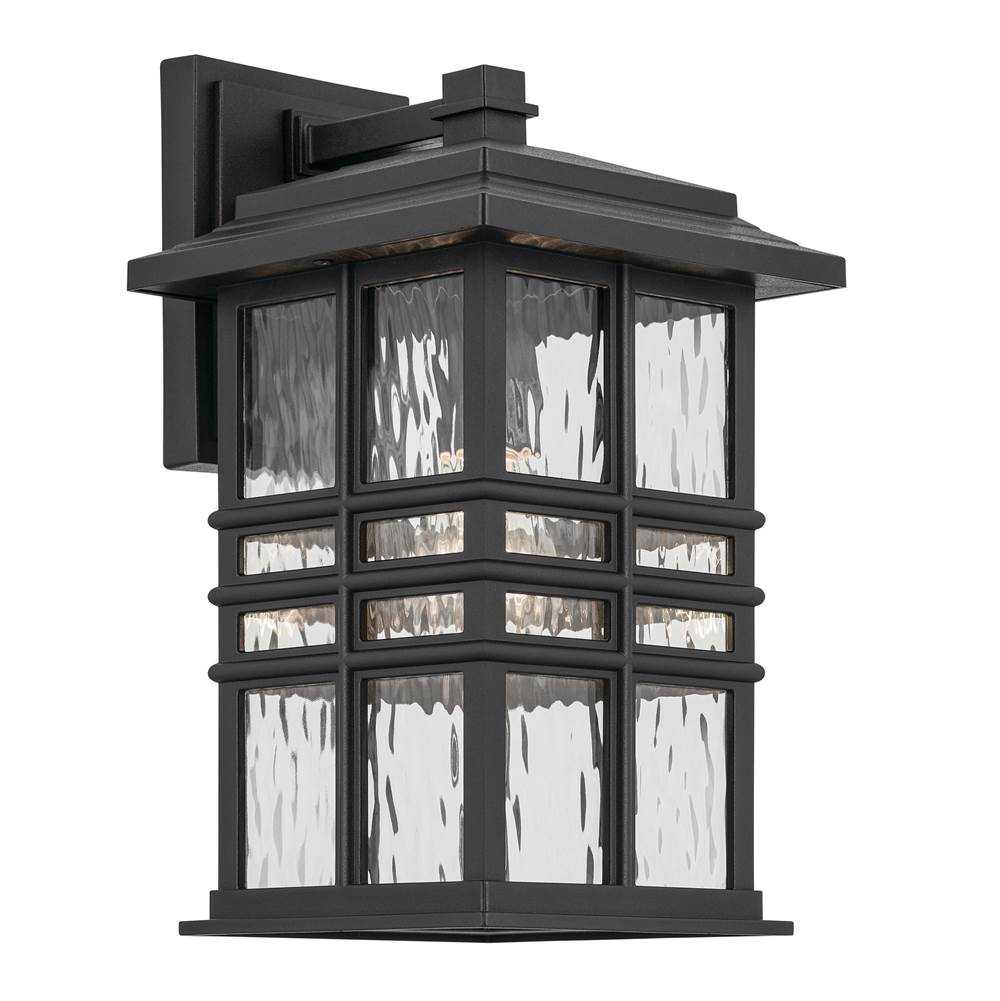 Kichler Lighting 49830BKT Textured Black Outdoor Wall 1lt Image 2