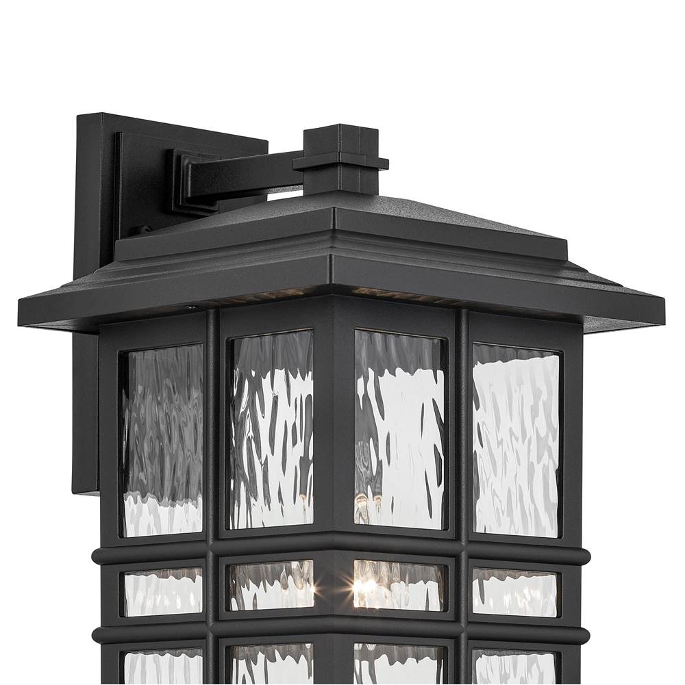 Kichler Lighting 49831BKT Textured Black Outdoor Wall 1lt Image 7