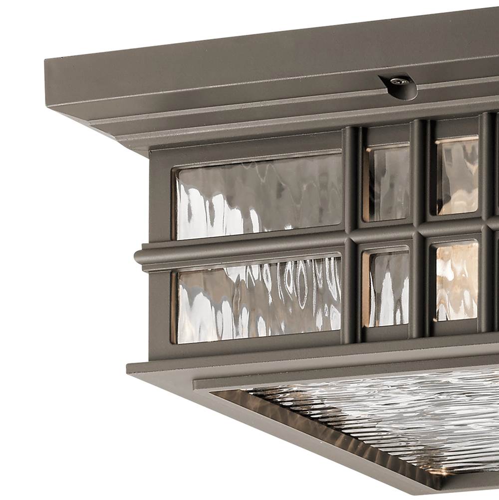 Kichler Lighting 49834OZ Olde Bronze Outdoor Ceiling 2lt Image 8
