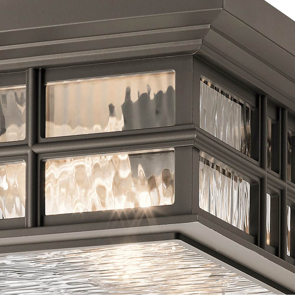 Kichler Lighting 49834OZ Olde Bronze Outdoor Ceiling 2lt Image 7