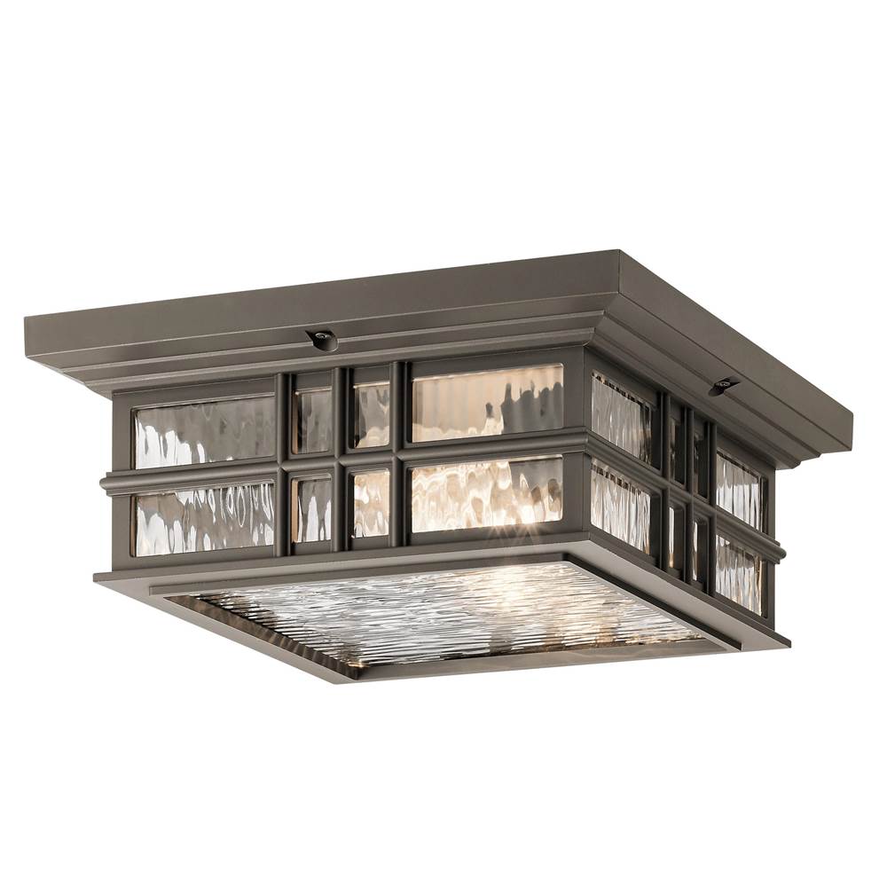 Kichler Lighting 49834OZ Olde Bronze Outdoor Ceiling 2lt Image 2