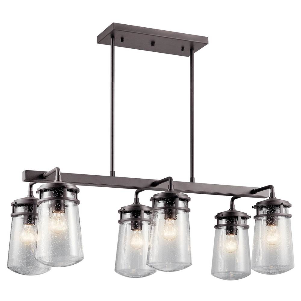 Kichler Lighting Lyndon Outdoor Linear Chandelier 6lt