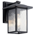Kichler Lighting 49924BKT Textured Black Outdoor Wall 1lt Image 2