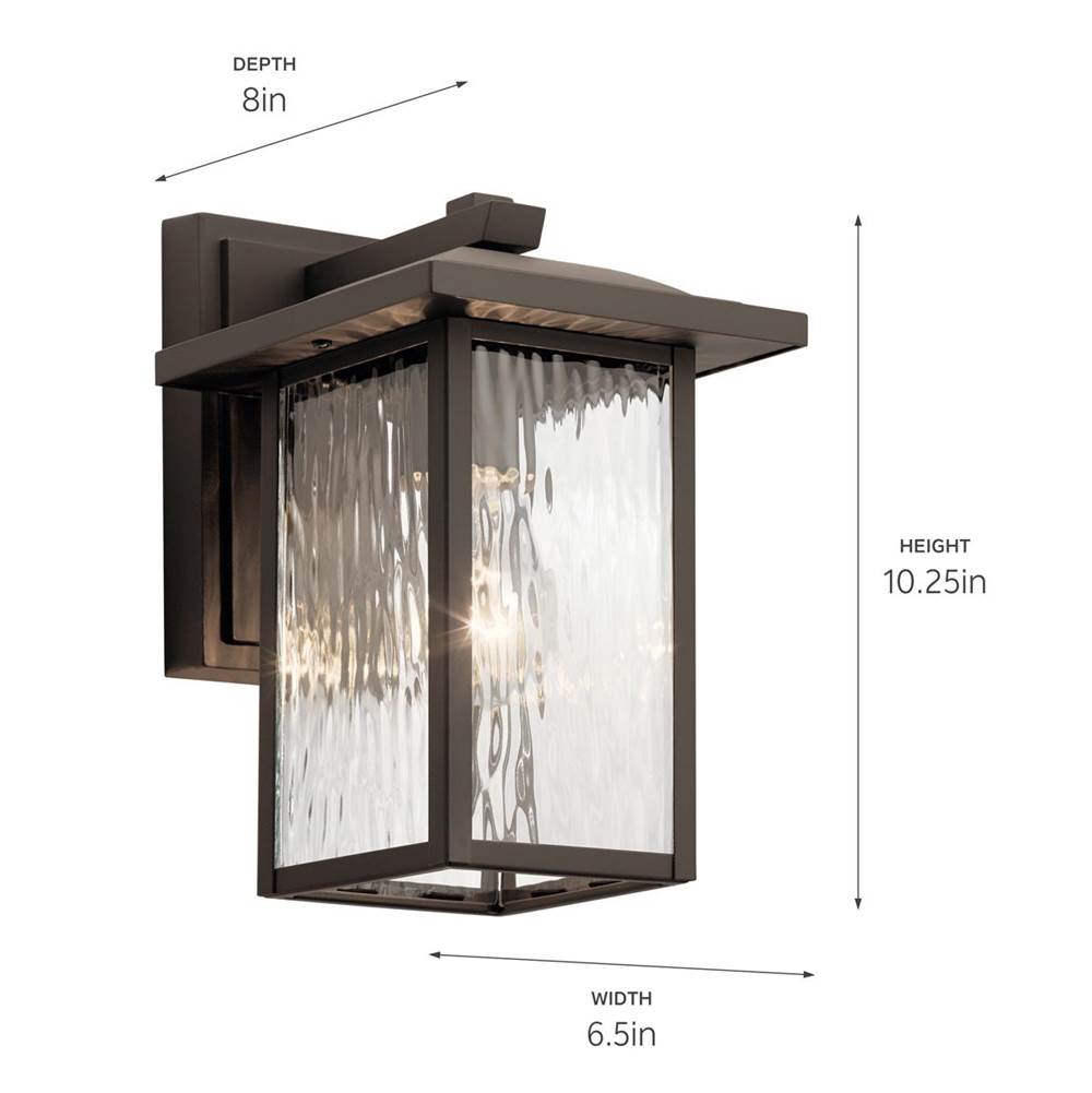 Kichler Lighting 49924OZ Olde Bronze Outdoor Wall 1lt Image 3