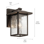 Kichler Lighting 49924OZ Olde Bronze Outdoor Wall 1lt Image 3