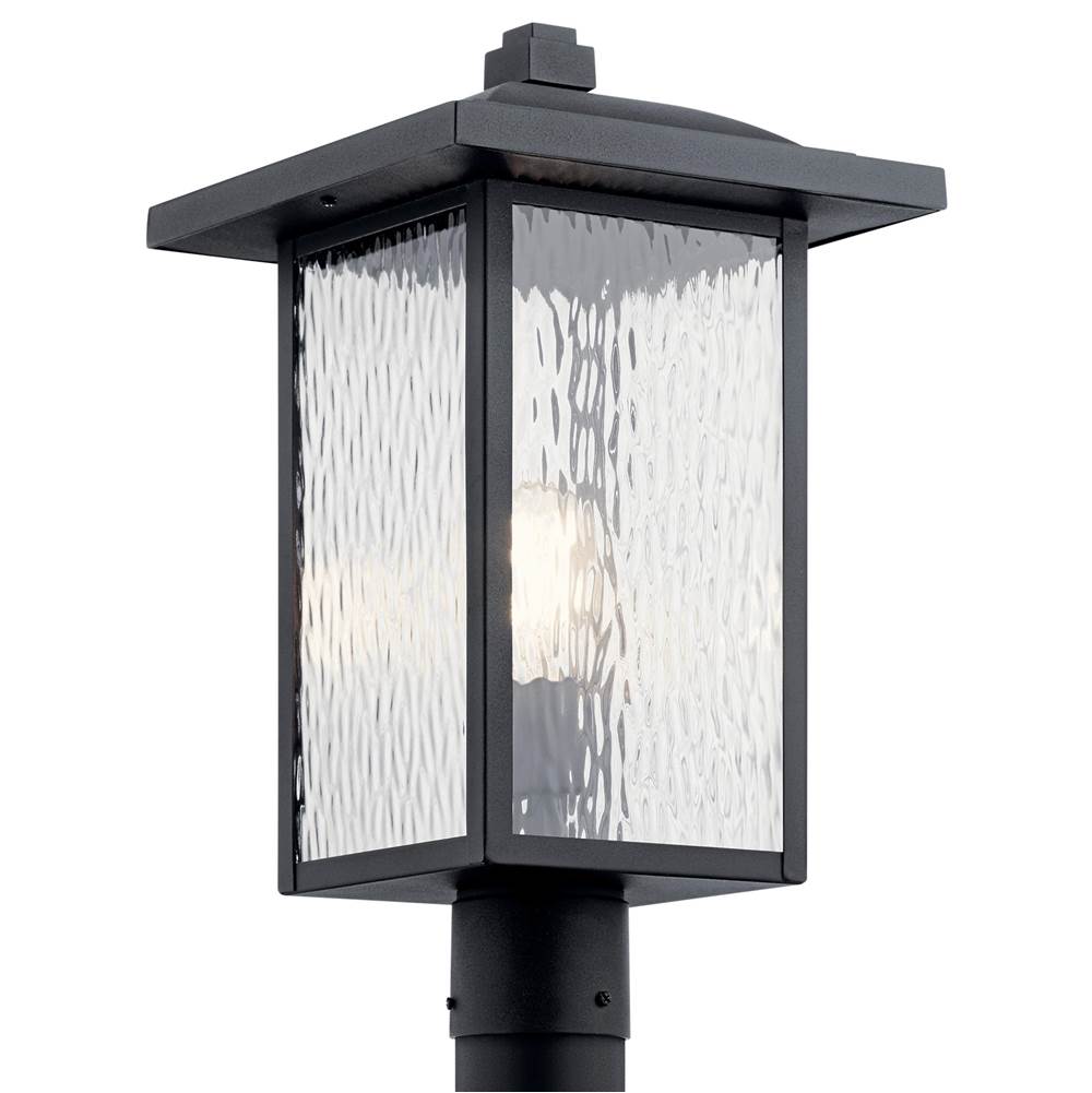 Kichler Lighting 49927BKT Textured Black Outdoor Post Mt 1lt Image 8