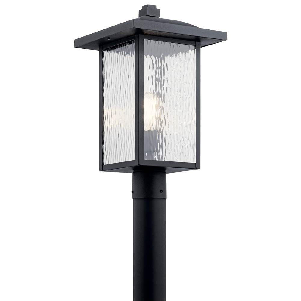Kichler Lighting 49927BKT Textured Black Outdoor Post Mt 1lt Image 2