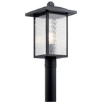 Kichler Lighting 49927BKT Textured Black Outdoor Post Mt 1lt Image 2