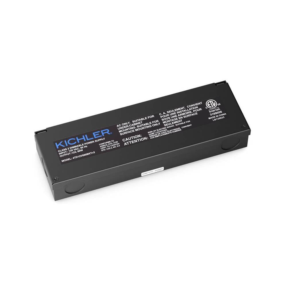 Kichler Lighting 4TD12V060BKTV2 Black Textured 12v Power Supply Image 1