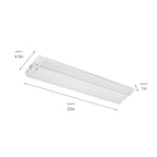 Kichler Lighting 4U30K22WHT Textured White 4u Led Ucab 3000k - 22 Image 4