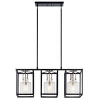 Kichler Lighting 52033PN Polished Nickel Linear Chandelier 3lt Image 3