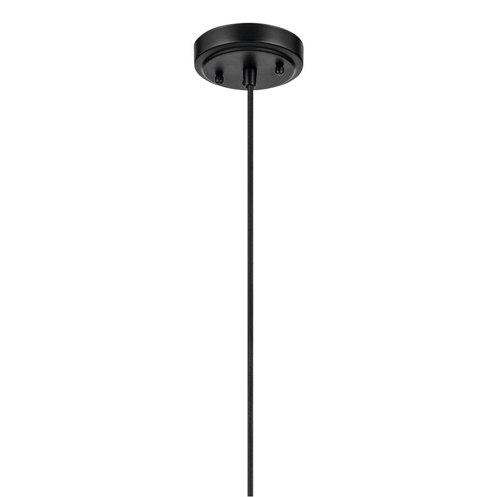 Kichler Lighting Zailey 14.25'' 1-light Cone Pendant In Black