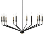 Kichler Lighting 52348BK Black Armand 38.25'' 10-light Chandelier In Black Image 3