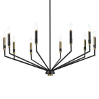 Kichler Lighting 52348BK Black Armand 38.25'' 10-light Chandelier In Black Image 4