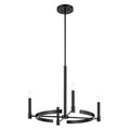 Kichler Lighting 52426BK Black Tolani 20.25'' 4-light Chandelier In Black Image 1