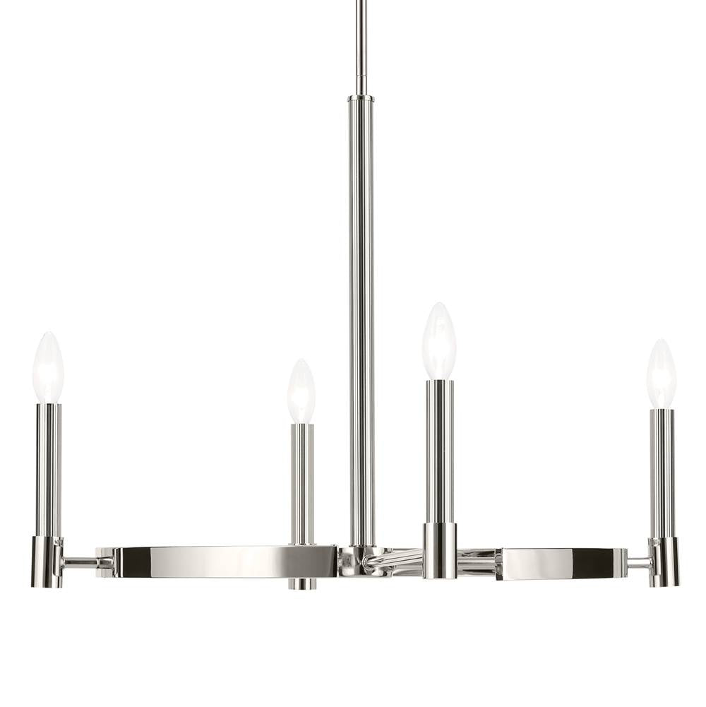 Kichler Lighting 52426PN Polished Nickel Tolani 20.25'' 4-light Chandelier In Polished Nickel Image 3