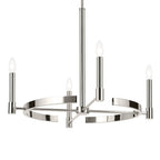 Kichler Lighting 52426PN Polished Nickel Tolani 20.25'' 4-light Chandelier In Polished Nickel Image 4