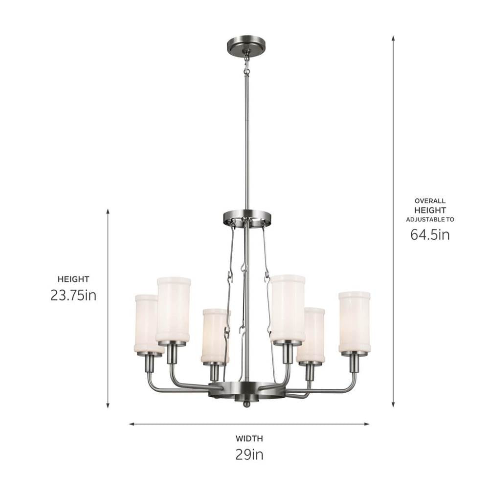 Kichler Lighting Vetivene Chandelier 6lt