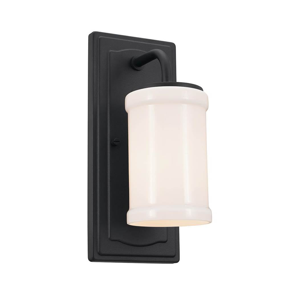 Kichler Lighting 52454BKT Textured Black Wall Sconce 1lt Image 1