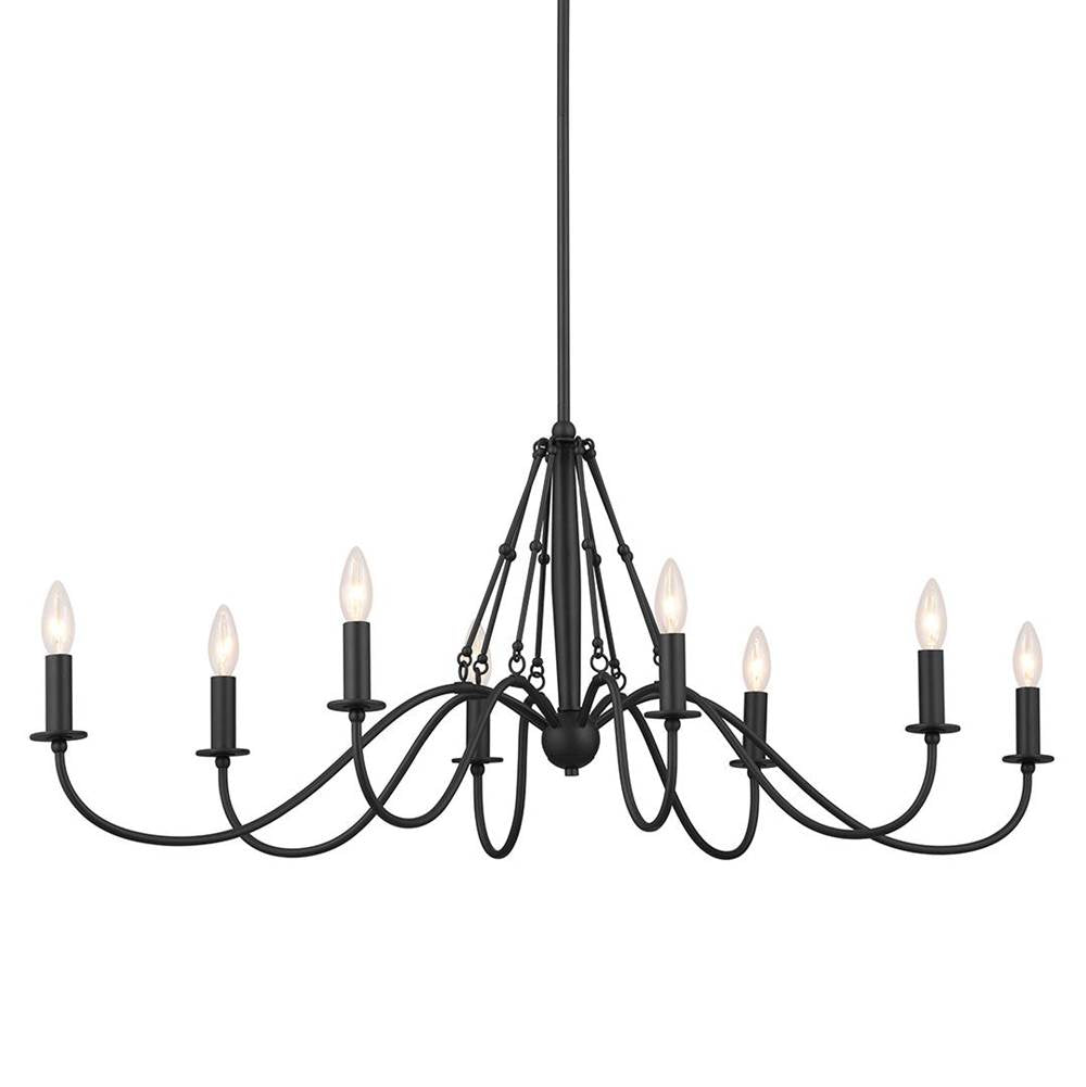 Kichler Lighting Freesia Oval Chandelier 8lt