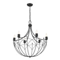 Kichler Lighting 52462BKT Textured Black Chandelier 6lt Image 1
