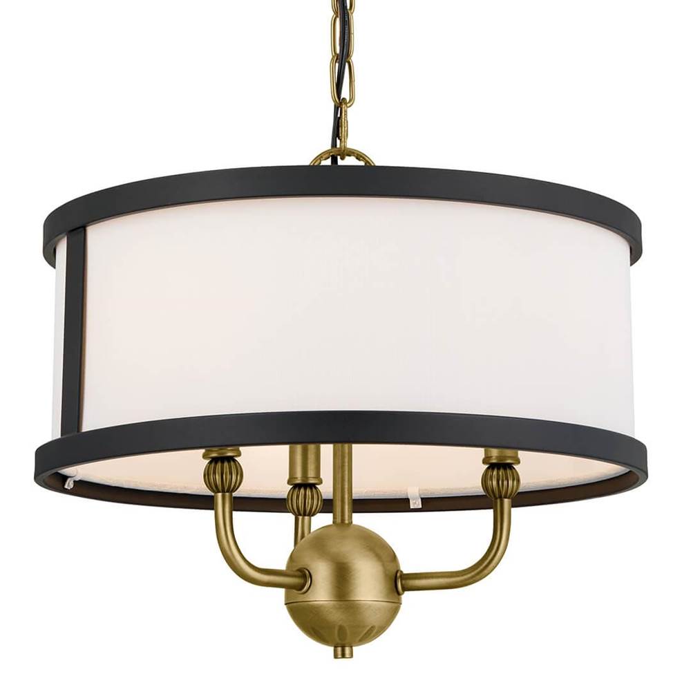 Kichler Lighting Heddle Chandelier/semi Flush 3lt