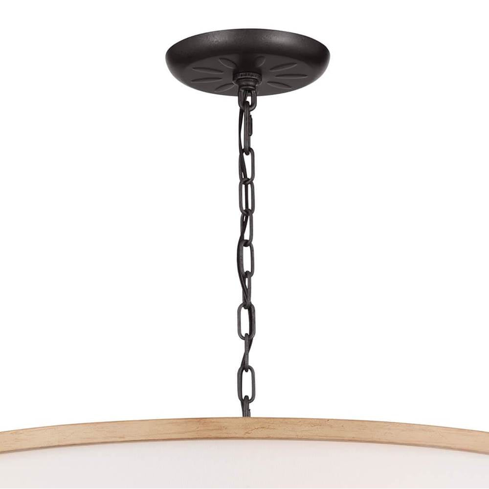 Kichler Lighting 52466AVI Anvil Iron Chandelier 6lt Image 3