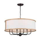 Kichler Lighting 52466AVI Anvil Iron Chandelier 6lt Image 1