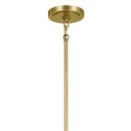 Kichler Lighting 52470NBR Natural Brass Chandelier 6lt Image 4