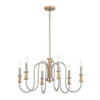 Kichler Lighting 52470NI Brushed Nickel Chandelier 6lt Image 1